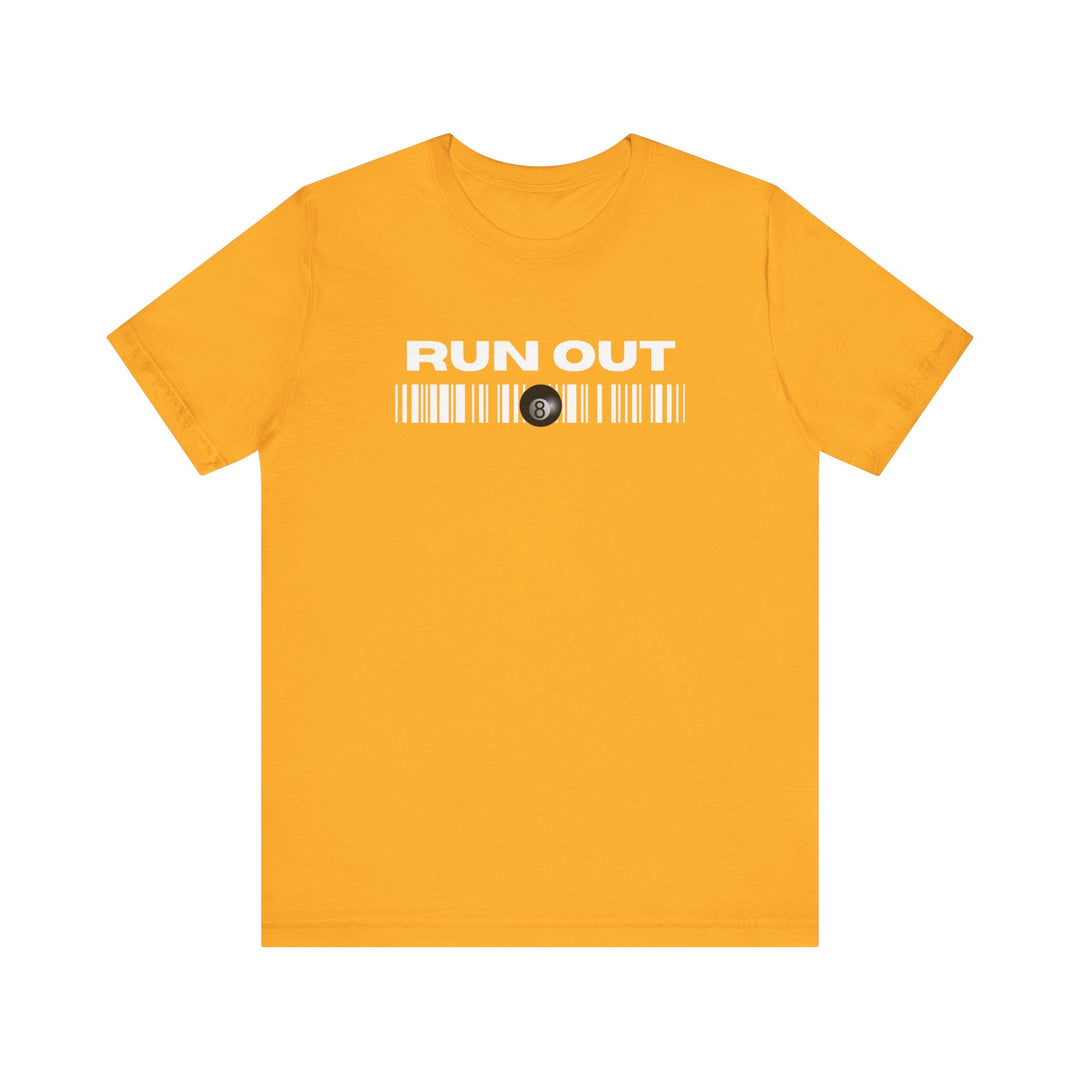 Run Out 8 Ball Scan - Unisex Softstyle Tee - BFLY BILLIARDS