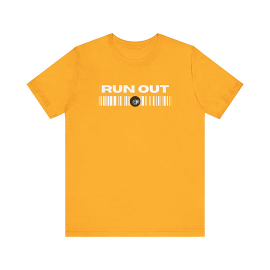 Run Out 8 Ball Scan - Unisex Softstyle Tee - BFLY BILLIARDS