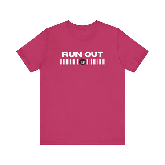 Run Out 8 Ball Scan - Unisex Softstyle Tee - BFLY BILLIARDS