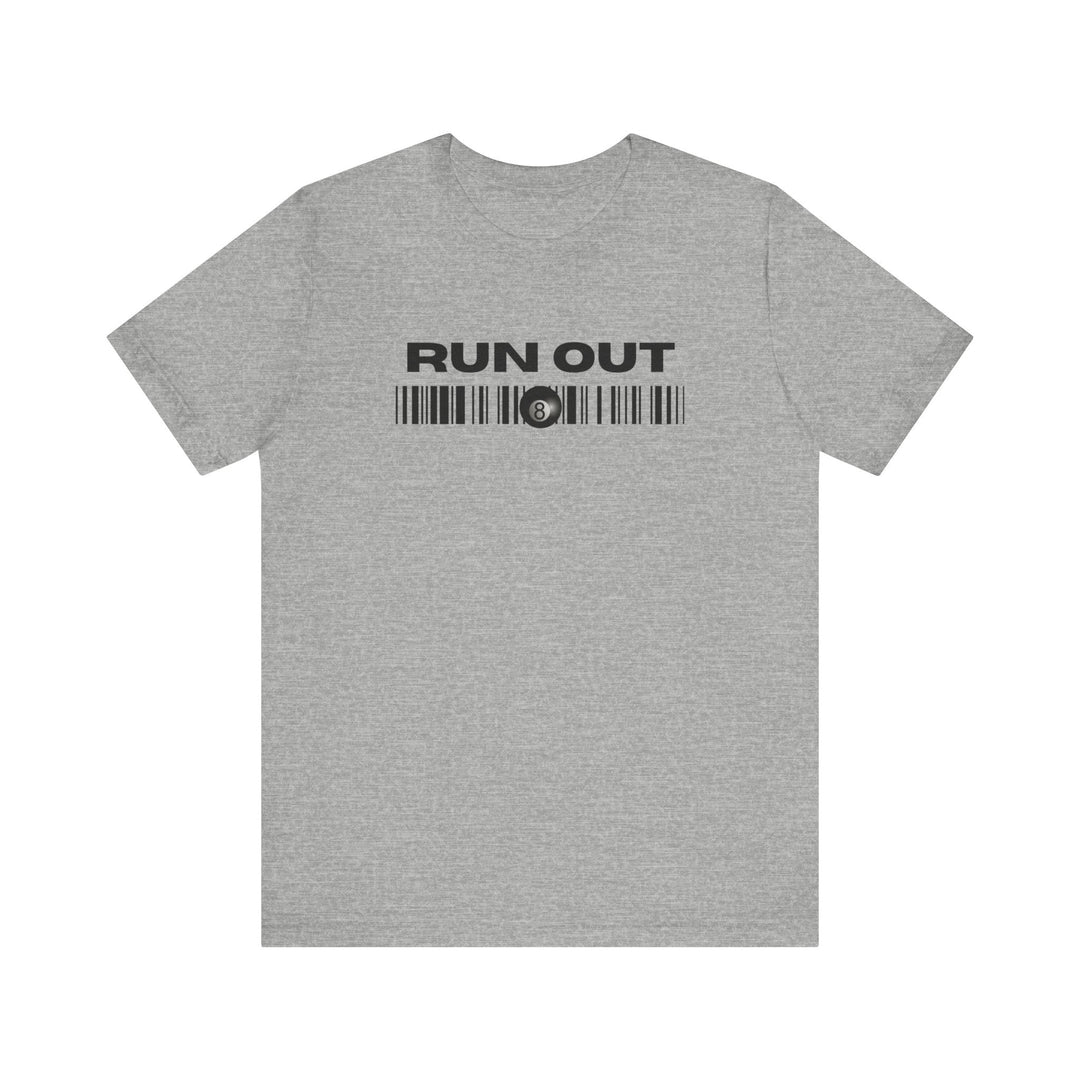 Run Out 8 Ball Scan - Unisex Softstyle Tee - BFLY BILLIARDS