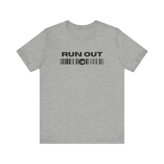 Run Out 8 Ball Scan - Unisex Softstyle Tee - BFLY BILLIARDS