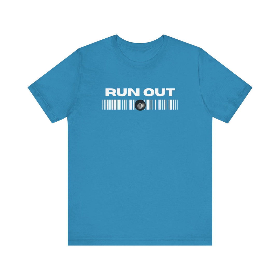 Run Out 8 Ball Scan - Unisex Softstyle Tee - BFLY BILLIARDS