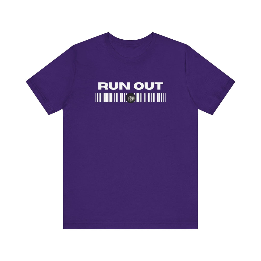 Run Out 8 Ball Scan - Unisex Softstyle Tee - BFLY BILLIARDS