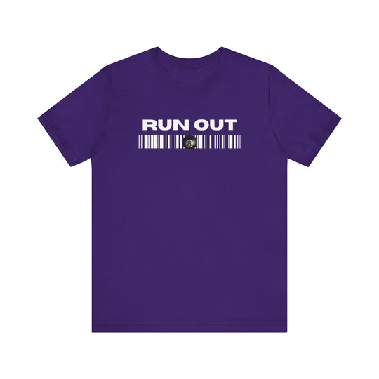 Run Out 8 Ball Scan - Unisex Softstyle Tee - BFLY BILLIARDS