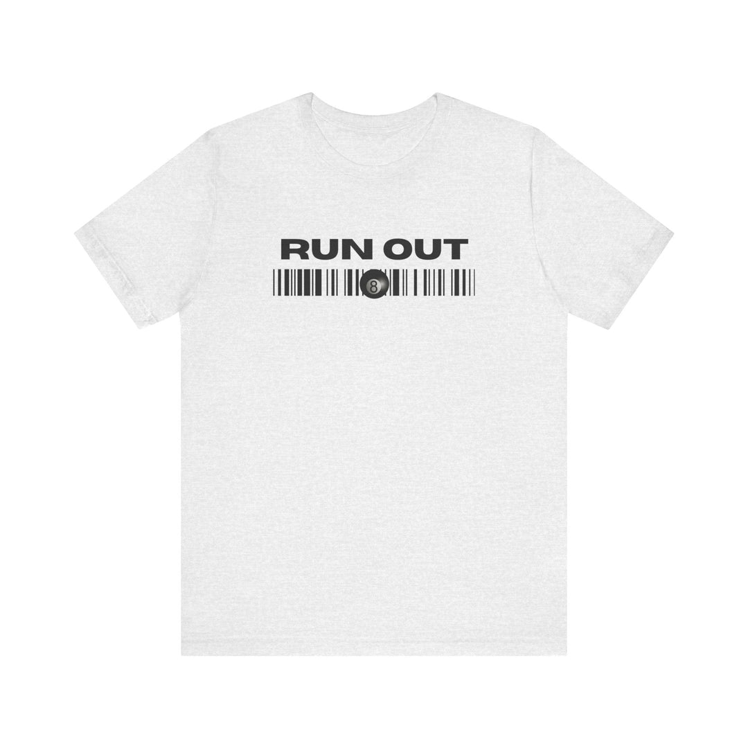 Run Out 8 Ball Scan - Unisex Softstyle Tee - BFLY BILLIARDS