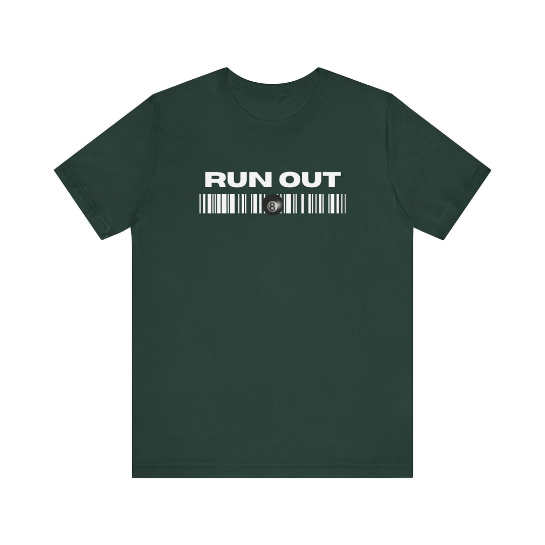Run Out 8 Ball Scan - Unisex Softstyle Tee - BFLY BILLIARDS