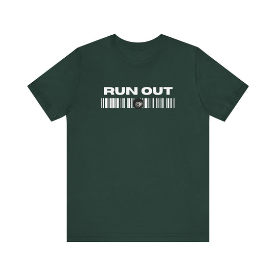 Run Out 8 Ball Scan - Unisex Softstyle Tee - BFLY BILLIARDS