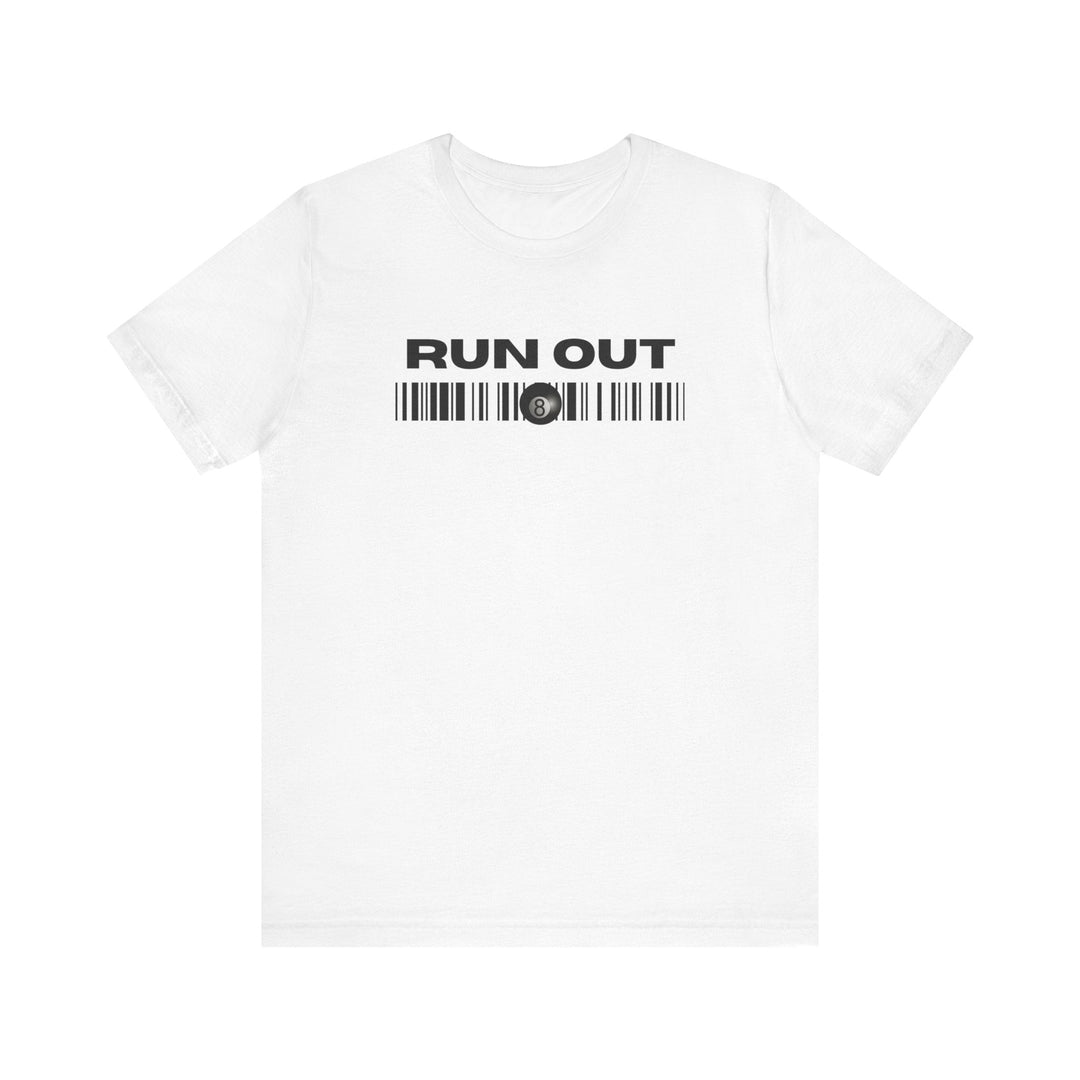 Run Out 8 Ball Scan - Unisex Softstyle Tee - BFLY BILLIARDS