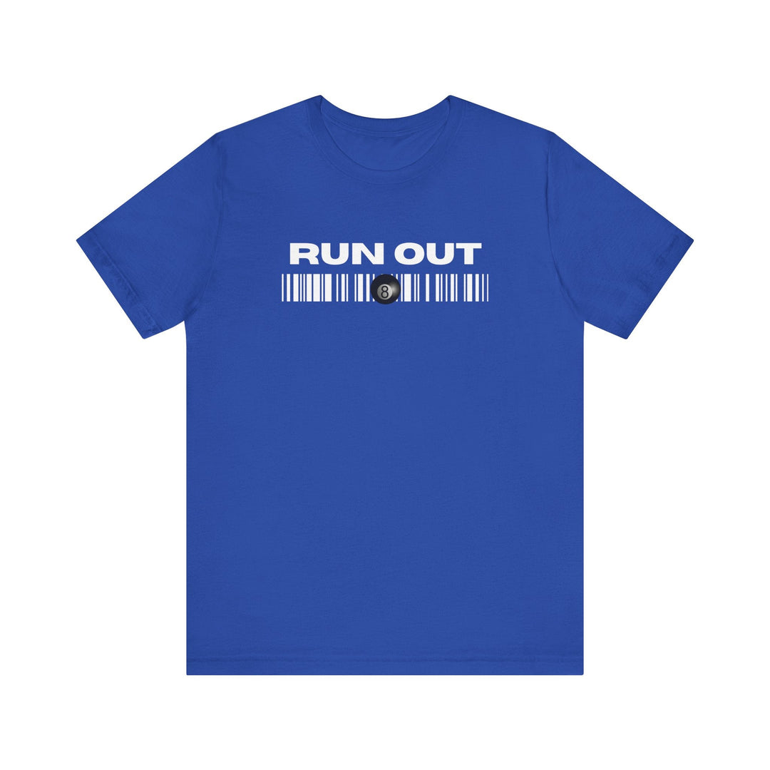 Run Out 8 Ball Scan - Unisex Softstyle Tee - BFLY BILLIARDS