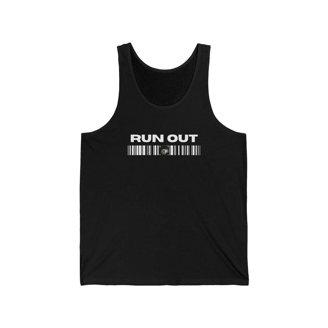 Run Out 8 Ball Scan - Unisex Tank Top - BFLY BILLIARDS