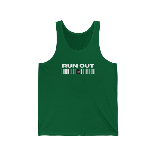 Run Out 8 Ball Scan - Unisex Tank Top - BFLY BILLIARDS
