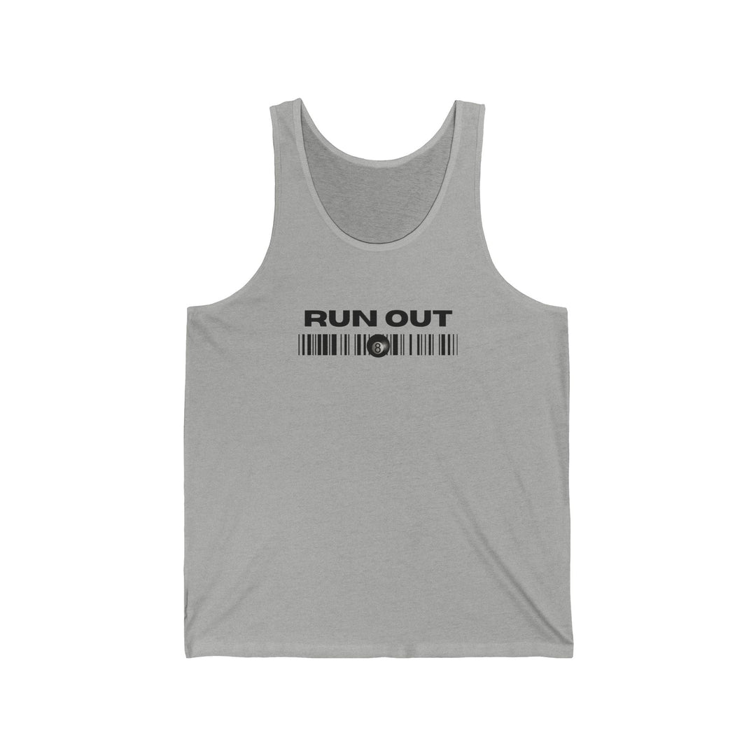 Run Out 8 Ball Scan - Unisex Tank Top - BFLY BILLIARDS