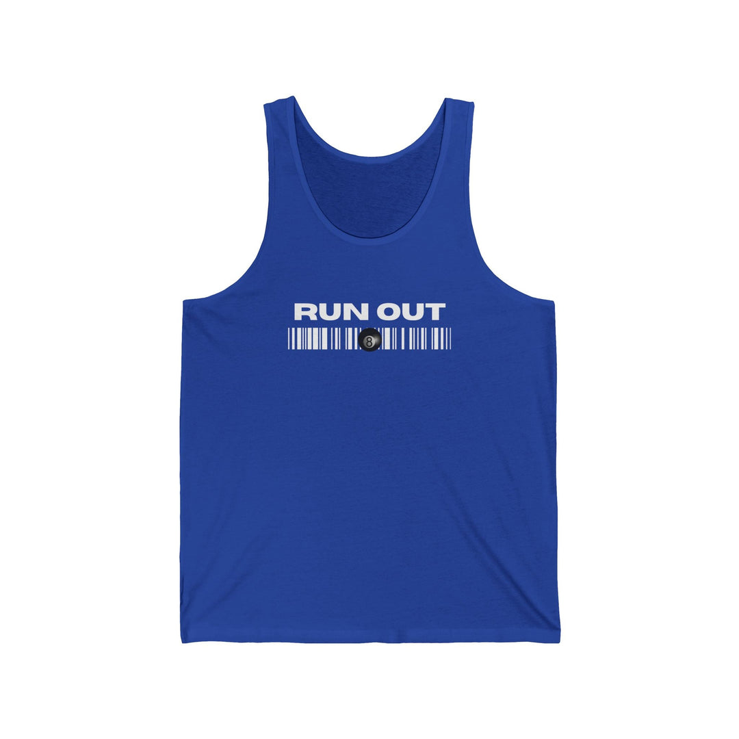 Run Out 8 Ball Scan - Unisex Tank Top - BFLY BILLIARDS