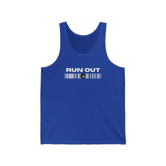 Run Out 8 Ball Scan - Unisex Tank Top - BFLY BILLIARDS