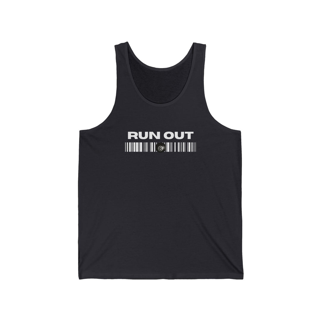 Run Out 8 Ball Scan - Unisex Tank Top - BFLY BILLIARDS