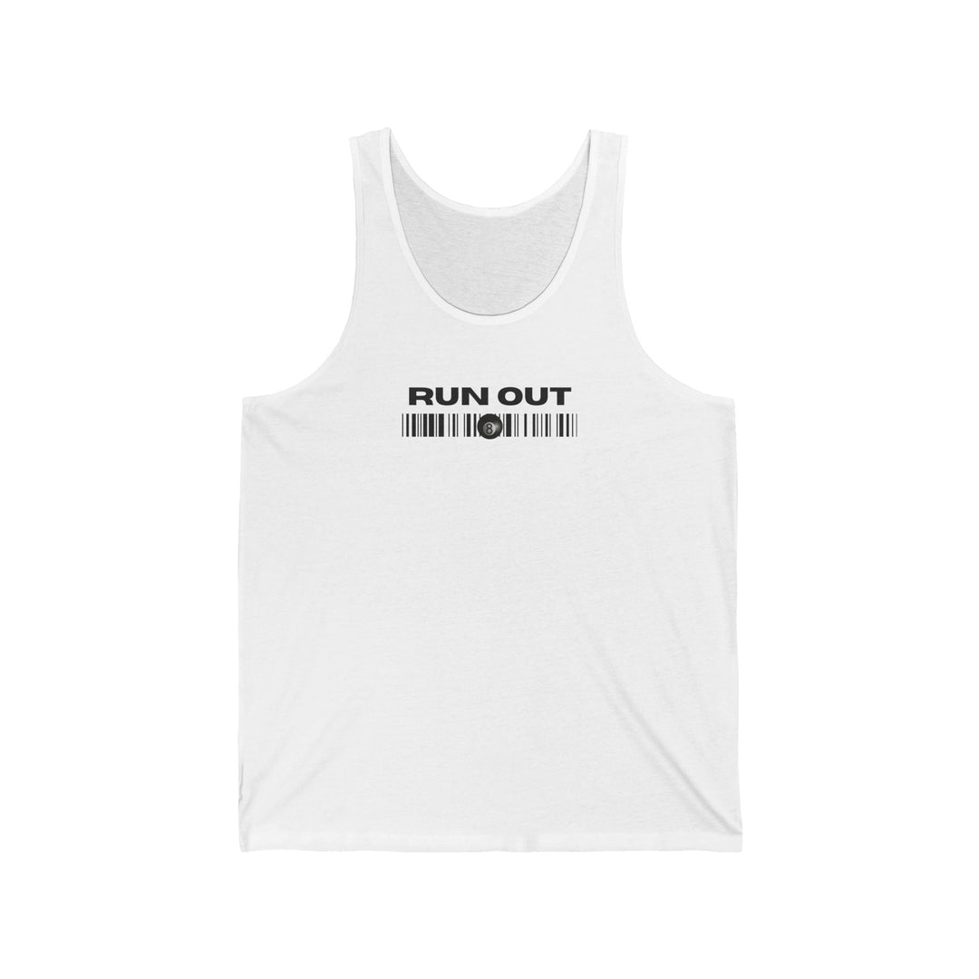 Run Out 8 Ball Scan - Unisex Tank Top - BFLY BILLIARDS