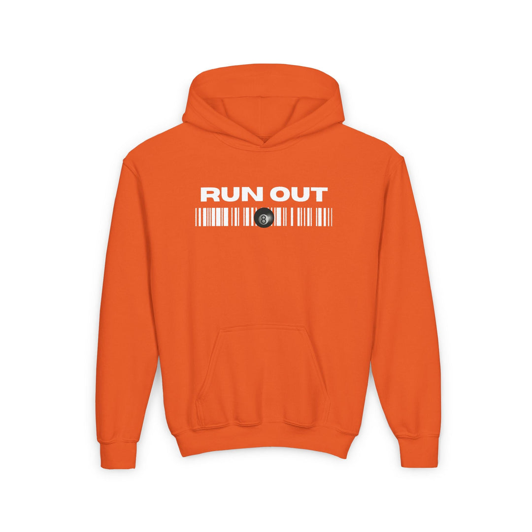 Run Out 8 Ball Scan - Unisex Youth Pullover Hoodie - BFLY BILLIARDS