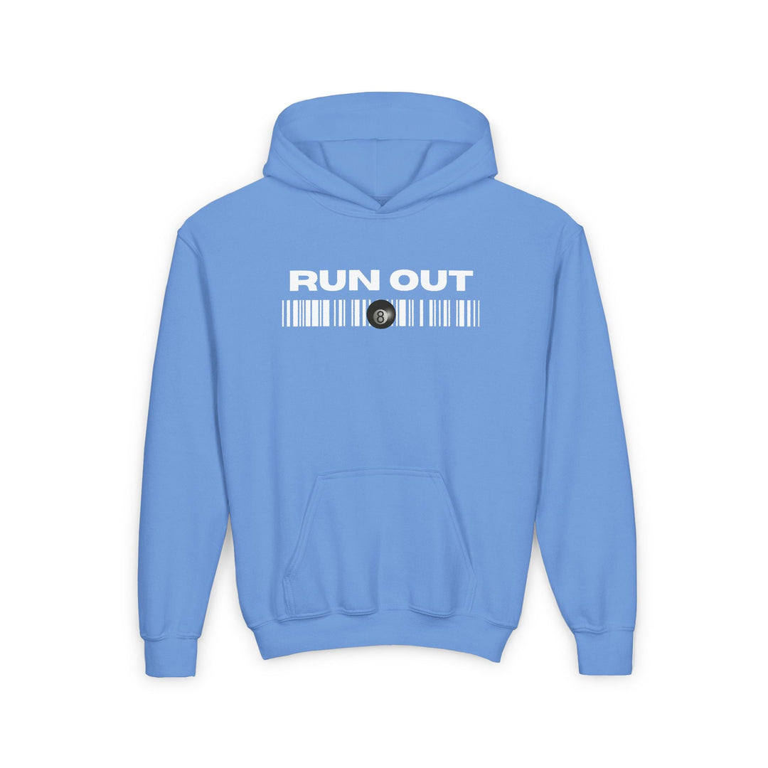 Run Out 8 Ball Scan - Unisex Youth Pullover Hoodie - BFLY BILLIARDS
