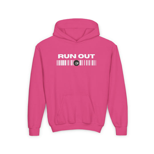 Run Out 8 Ball Scan - Unisex Youth Pullover Hoodie - BFLY BILLIARDS
