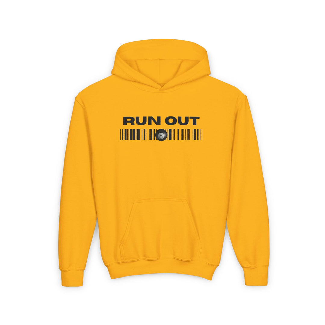 Run Out 8 Ball Scan - Unisex Youth Pullover Hoodie - BFLY BILLIARDS
