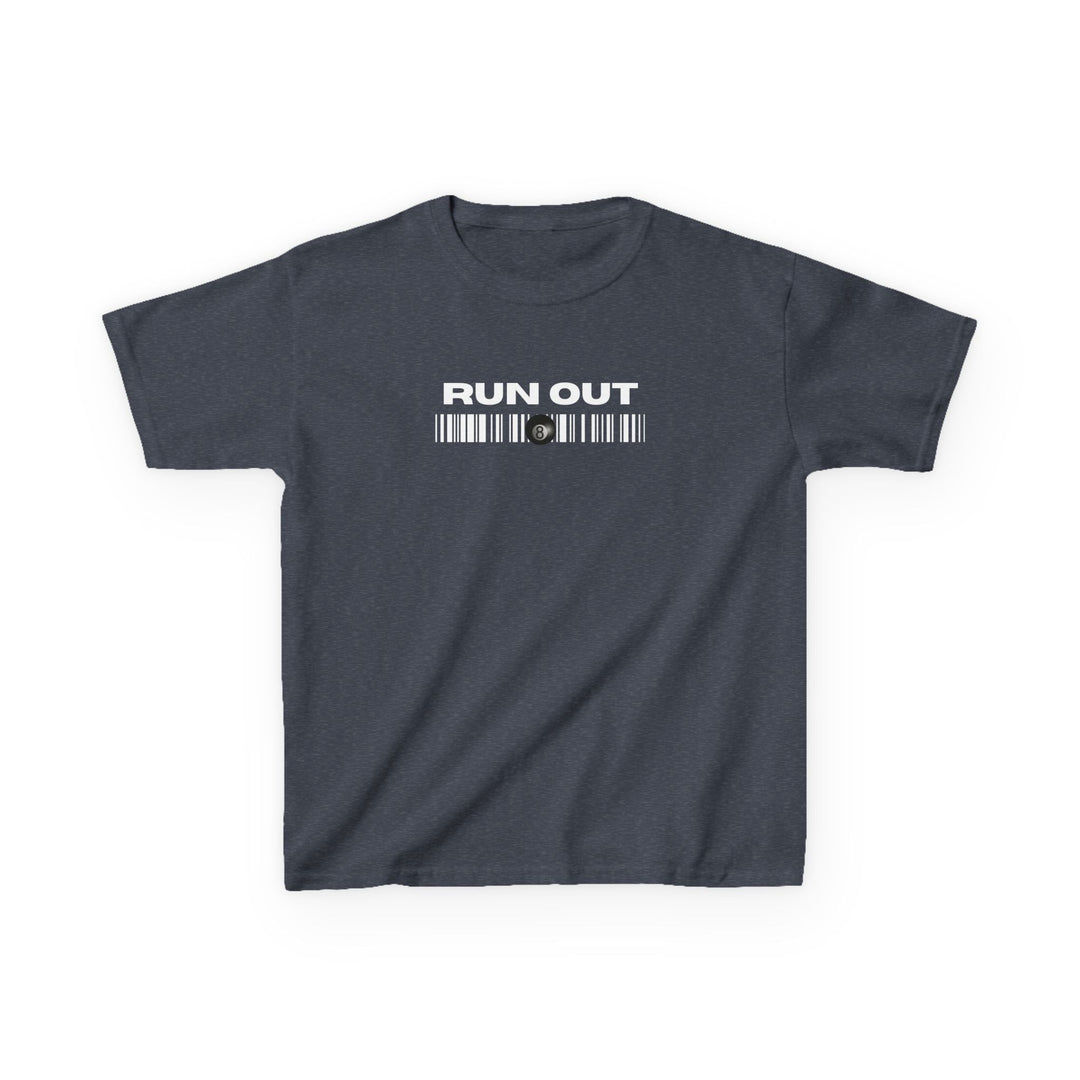 Run Out 8 Ball Scan - Youth Cotton Tee - BFLY BILLIARDS