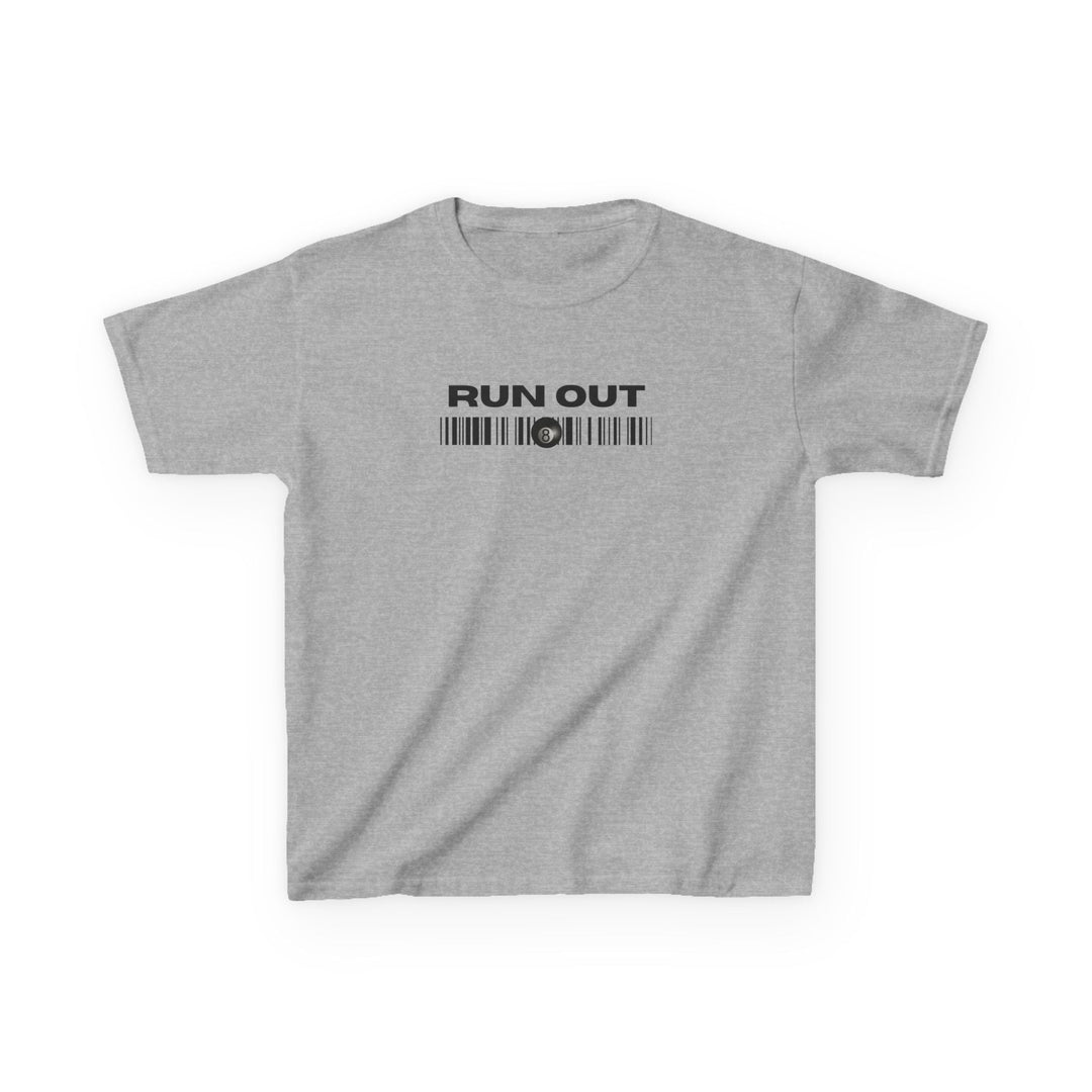 Run Out 8 Ball Scan - Youth Cotton Tee - BFLY BILLIARDS