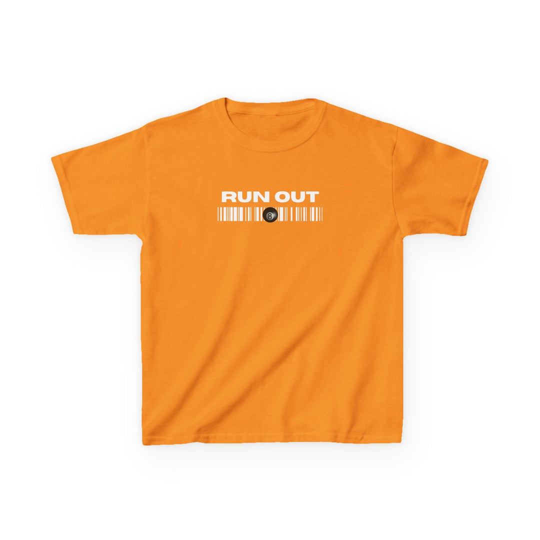 Run Out 8 Ball Scan - Youth Cotton Tee - BFLY BILLIARDS