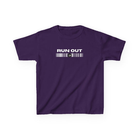 Run Out 8 Ball Scan - Youth Cotton Tee - BFLY BILLIARDS
