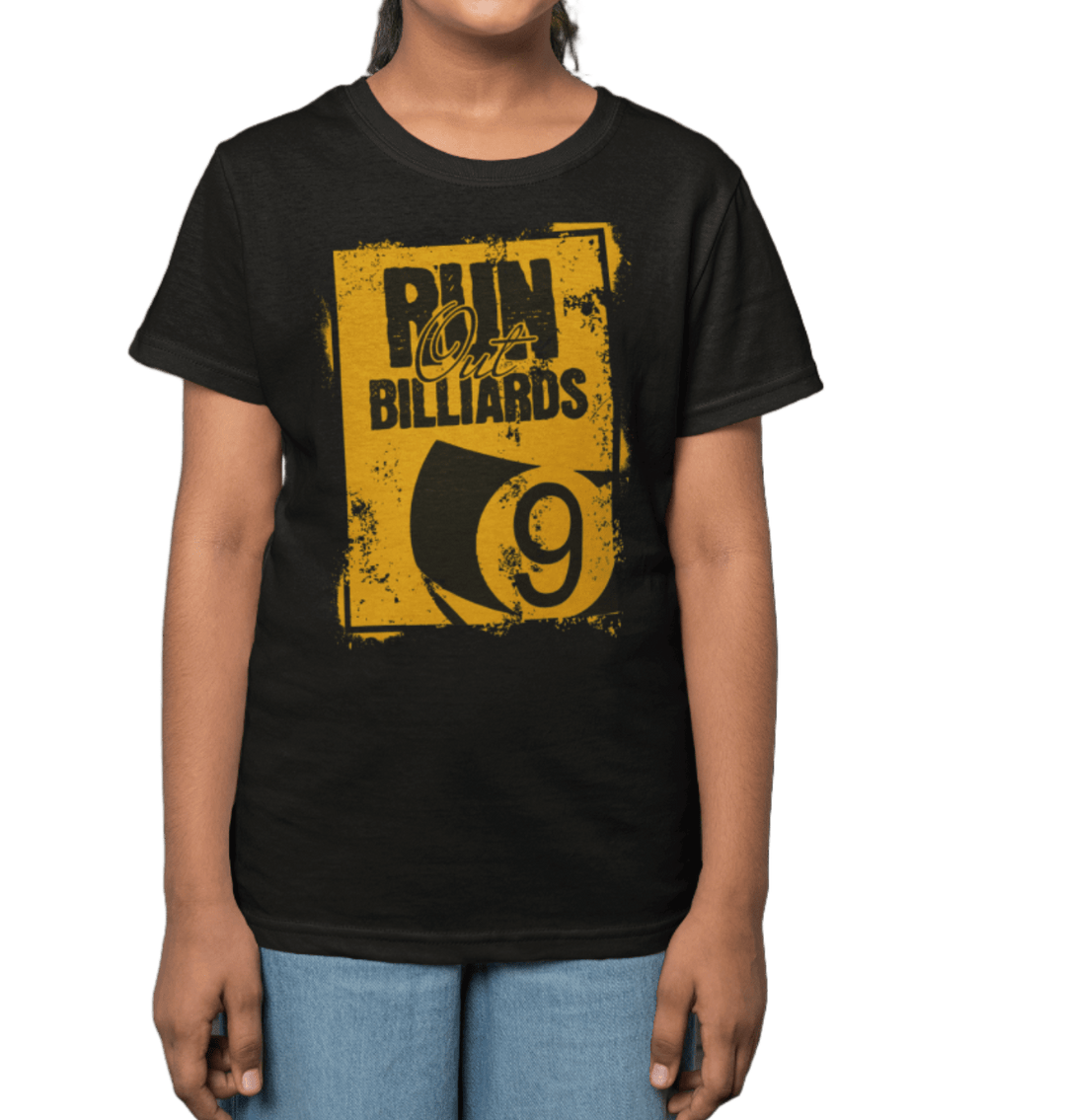 Run Out Billiards 9 Ball - Youth T-Shirt - BFLY BILLIARDS