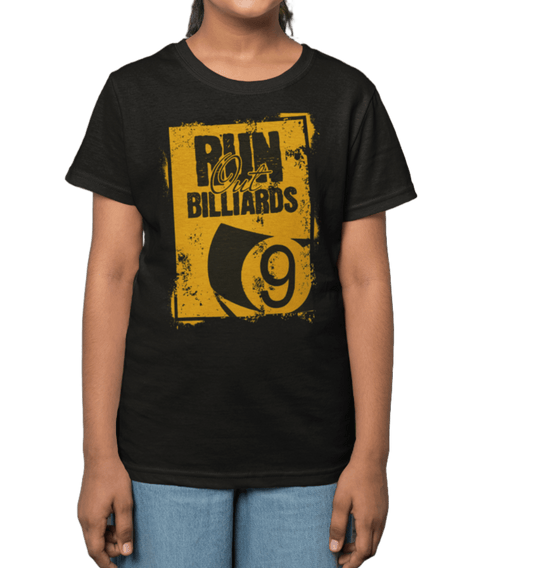 Run Out Billiards 9 Ball - Youth T-Shirt - BFLY BILLIARDS
