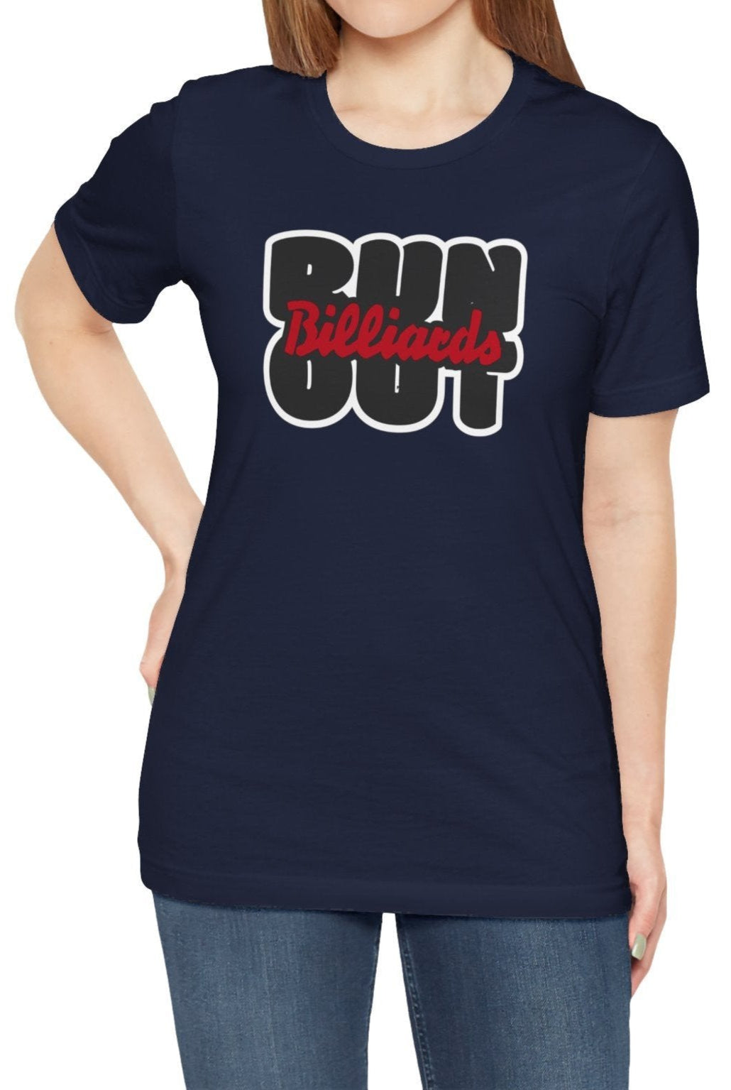 Run Out - Billiards - Unisex Softstyle Tee - BFLY BILLIARDS