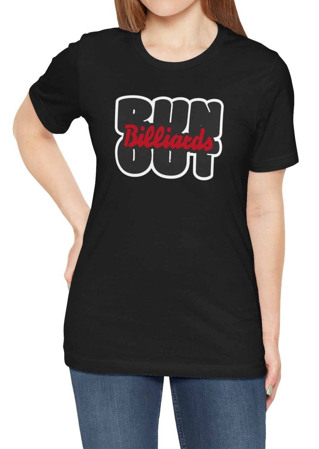 Run Out - Billiards - Unisex Softstyle Tee - BFLY BILLIARDS