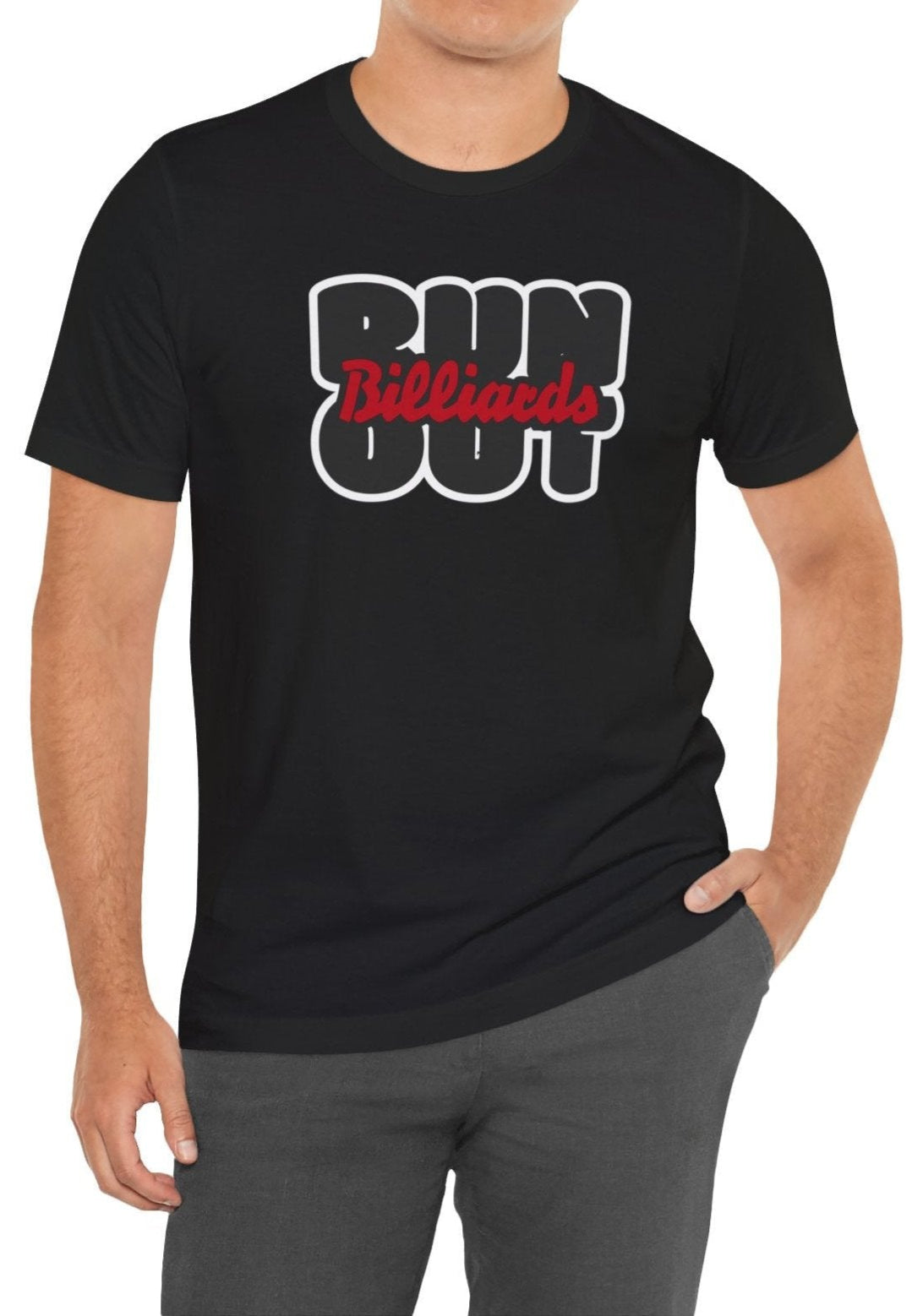 Run Out - Billiards - Unisex Softstyle Tee - BFLY BILLIARDS