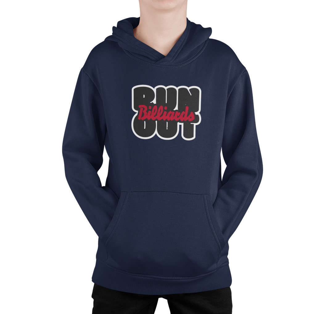Run Out Billiards - Youth Hoodie - BFLY BILLIARDS