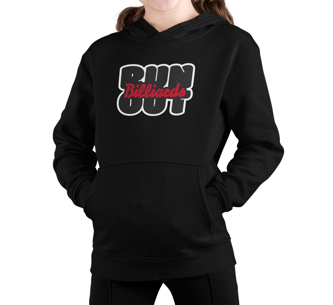 Run Out Billiards - Youth Hoodie - BFLY BILLIARDS