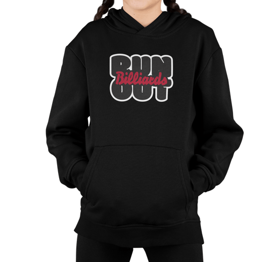 Run Out Billiards - Youth Hoodie - BFLY BILLIARDS