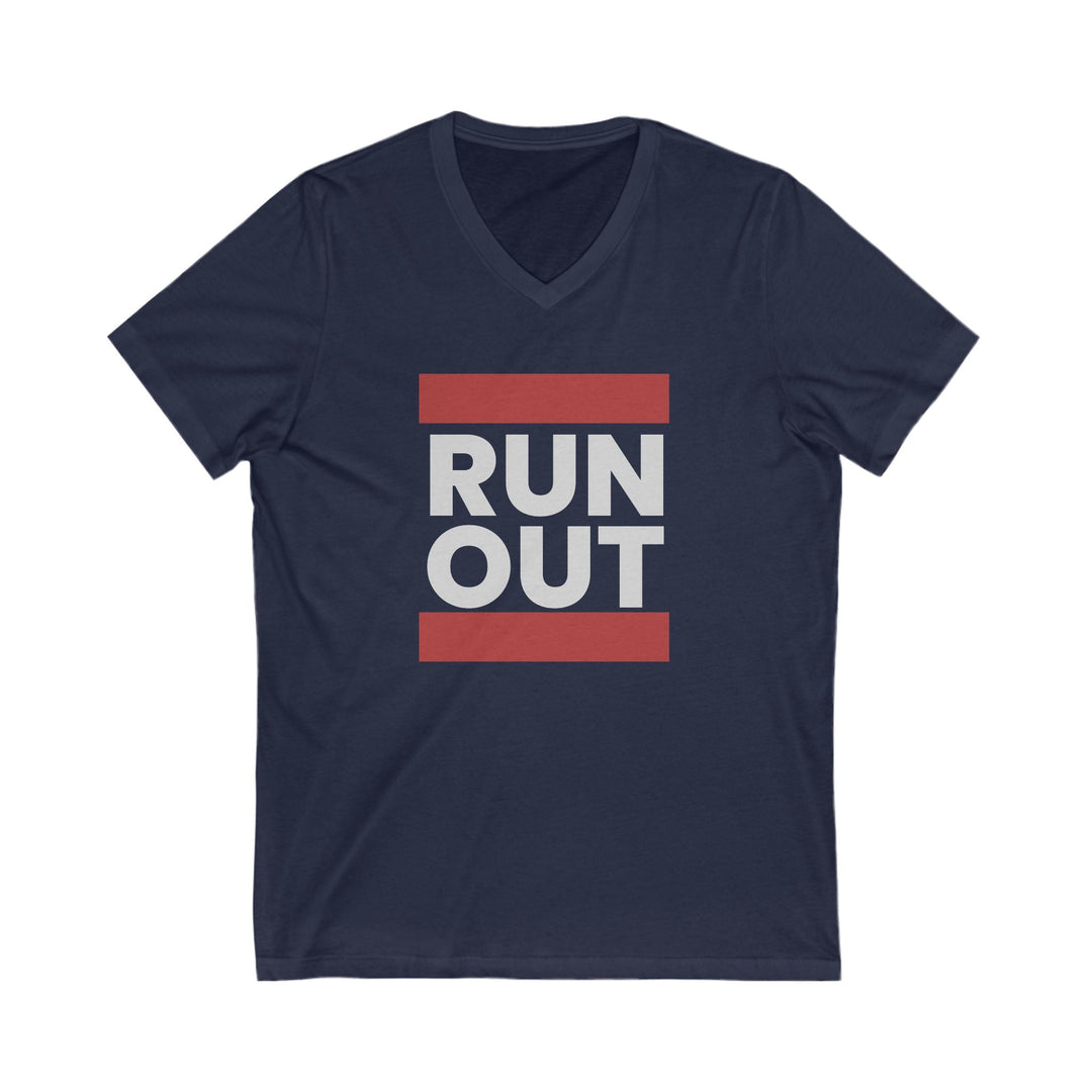 Run Out - Nothing More Nothing Less - Unisex V - Neck Tee - BFLY BILLIARDS