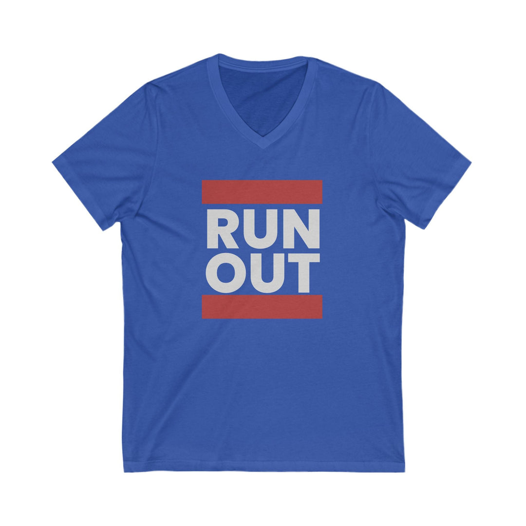 Run Out - Nothing More Nothing Less - Unisex V - Neck Tee - BFLY BILLIARDS