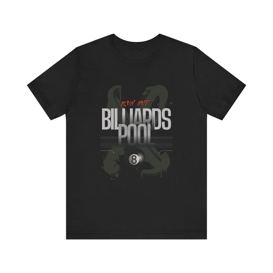 Runout Billiards - X - 8 Ball - Unisex Softstyle Tee - BFLY BILLIARDS