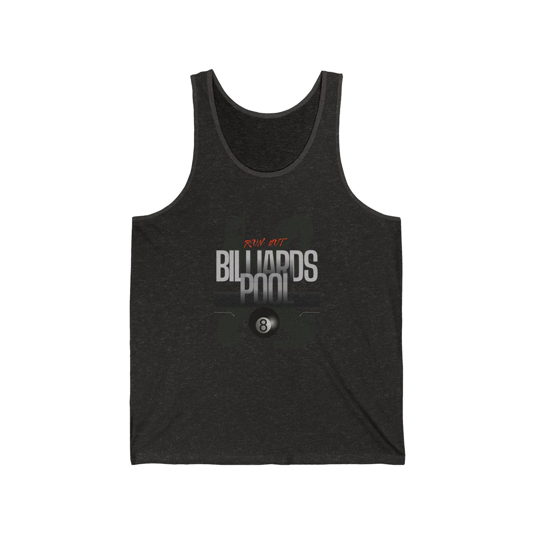 Runout Billiards - X - 8 Ball - Unisex Tank Top - BFLY BILLIARDS