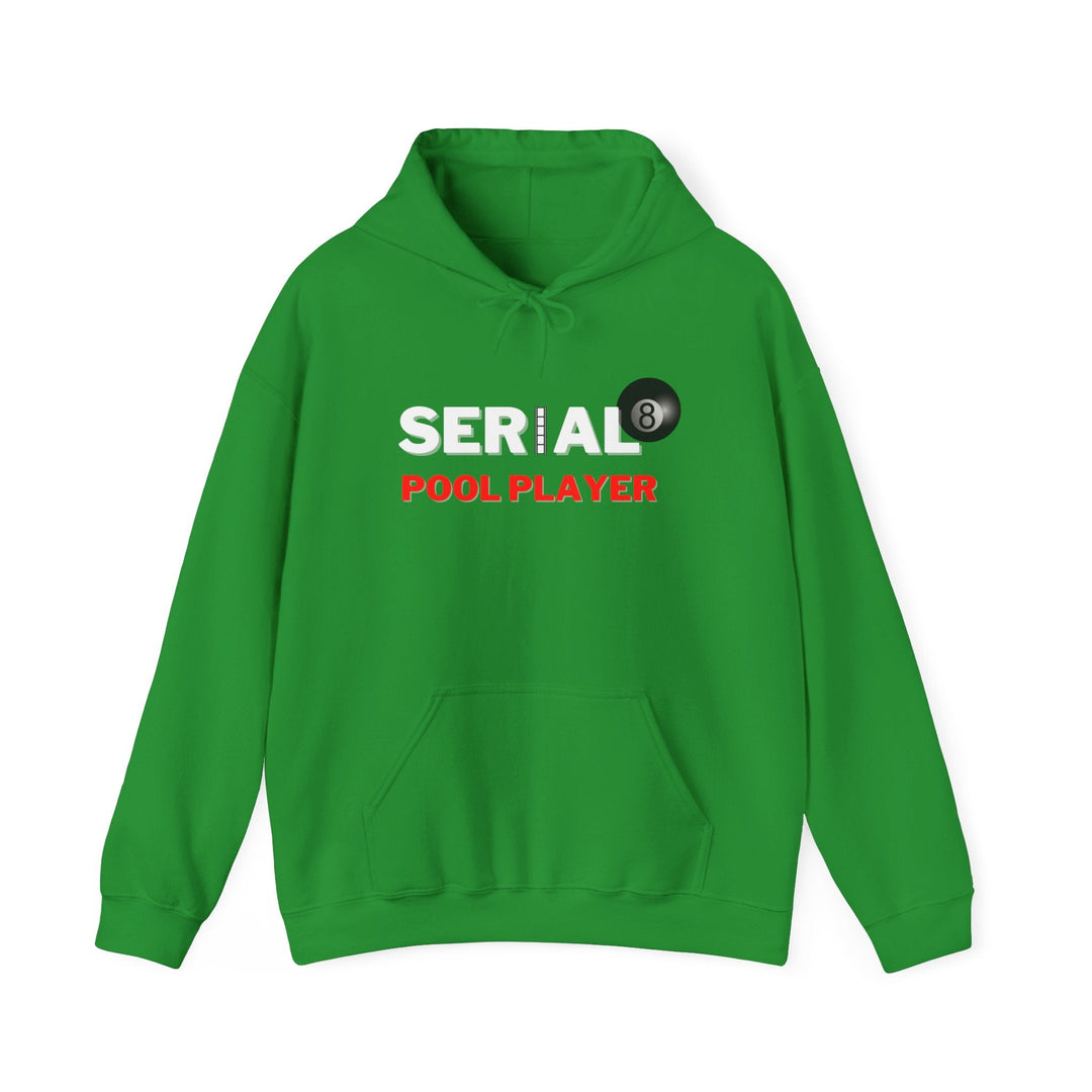 Serial Pool Player - 8 Ball - Unisex Pullover Hoodie - BFLY BILLIARDS