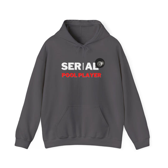 Serial Pool Player - 8 Ball - Unisex Pullover Hoodie - BFLY BILLIARDS