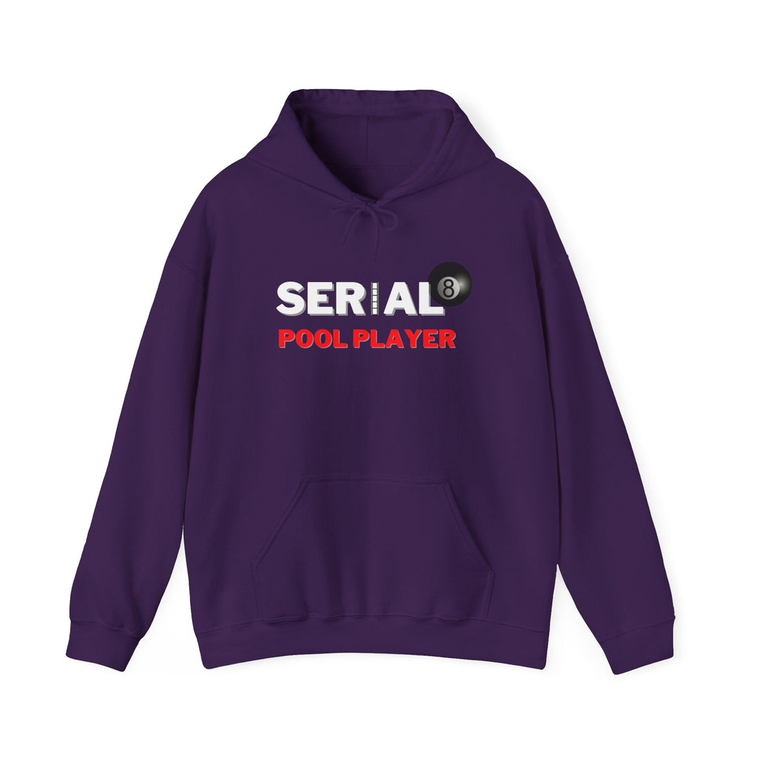 Serial Pool Player - 8 Ball - Unisex Pullover Hoodie - BFLY BILLIARDS