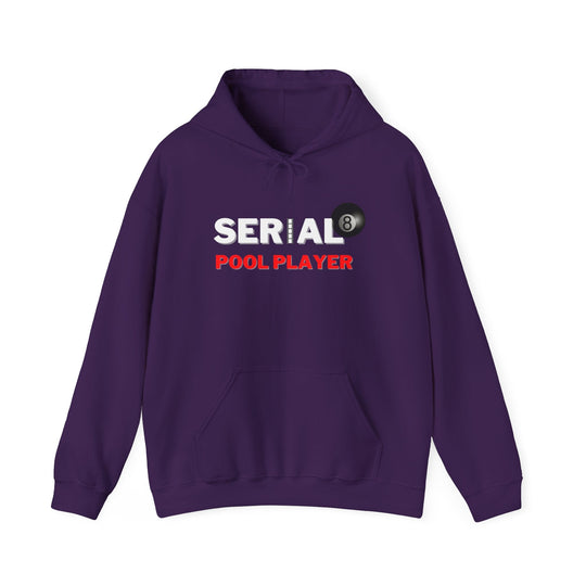 Serial Pool Player - 8 Ball - Unisex Pullover Hoodie - BFLY BILLIARDS