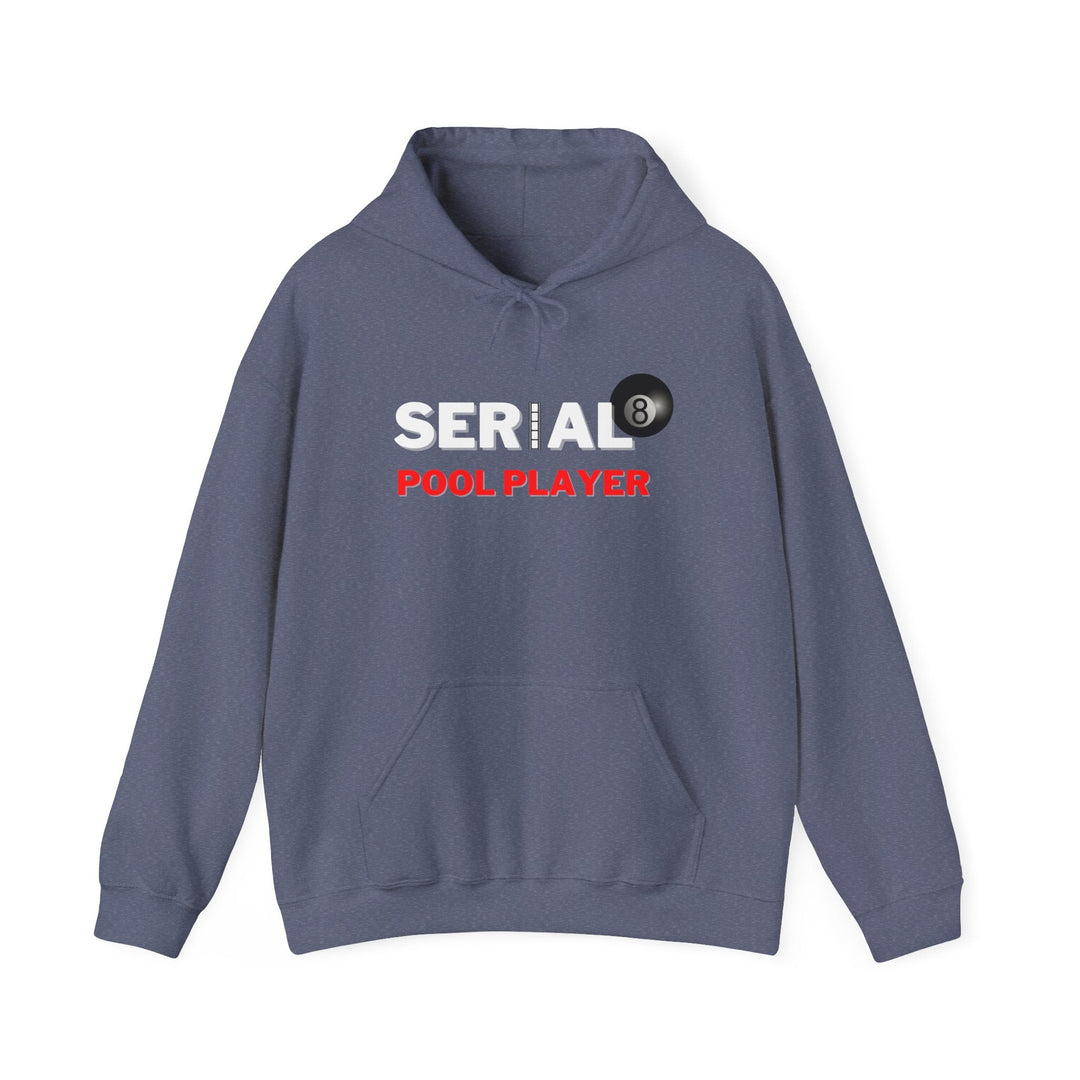 Serial Pool Player - 8 Ball - Unisex Pullover Hoodie - BFLY BILLIARDS