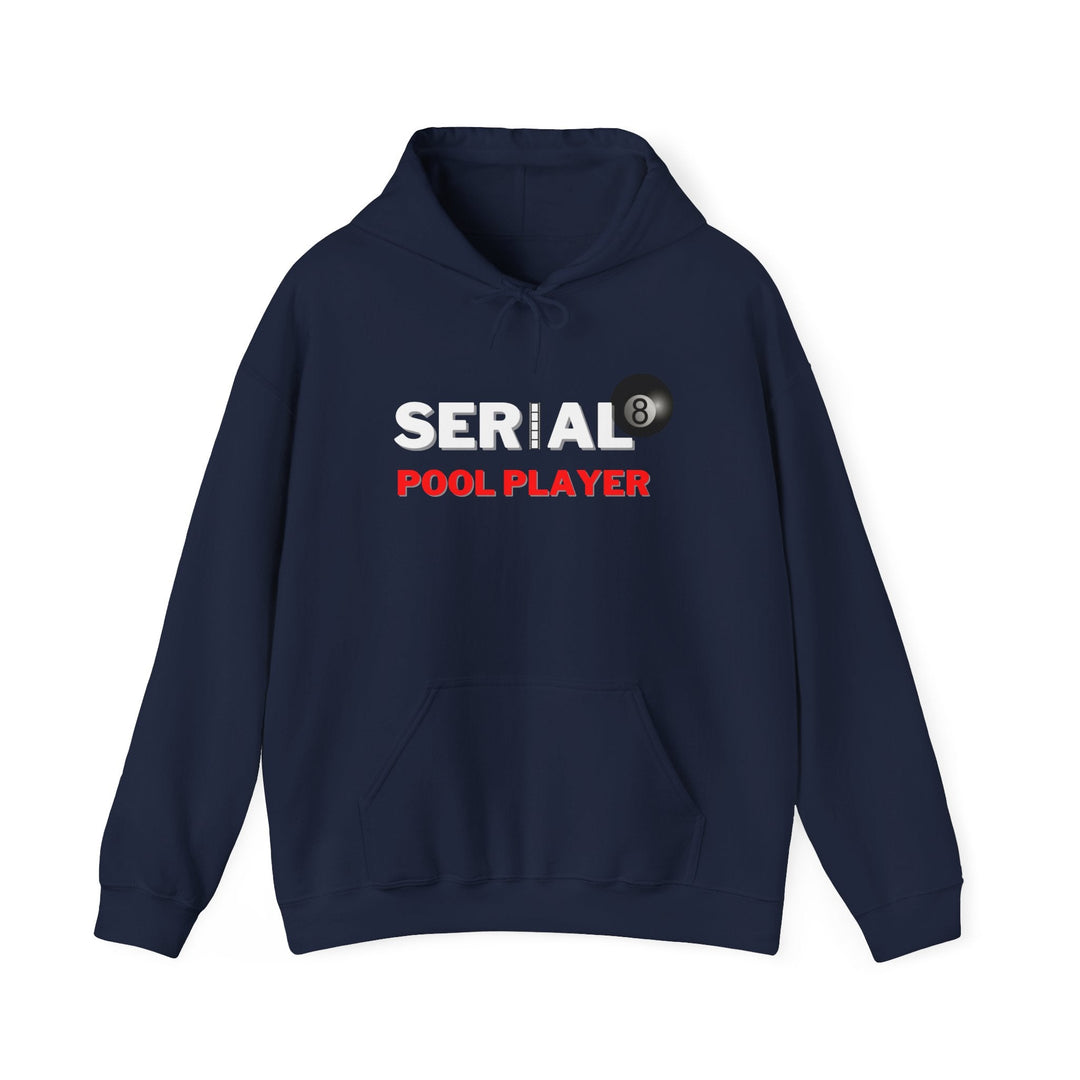 Serial Pool Player - 8 Ball - Unisex Pullover Hoodie - BFLY BILLIARDS