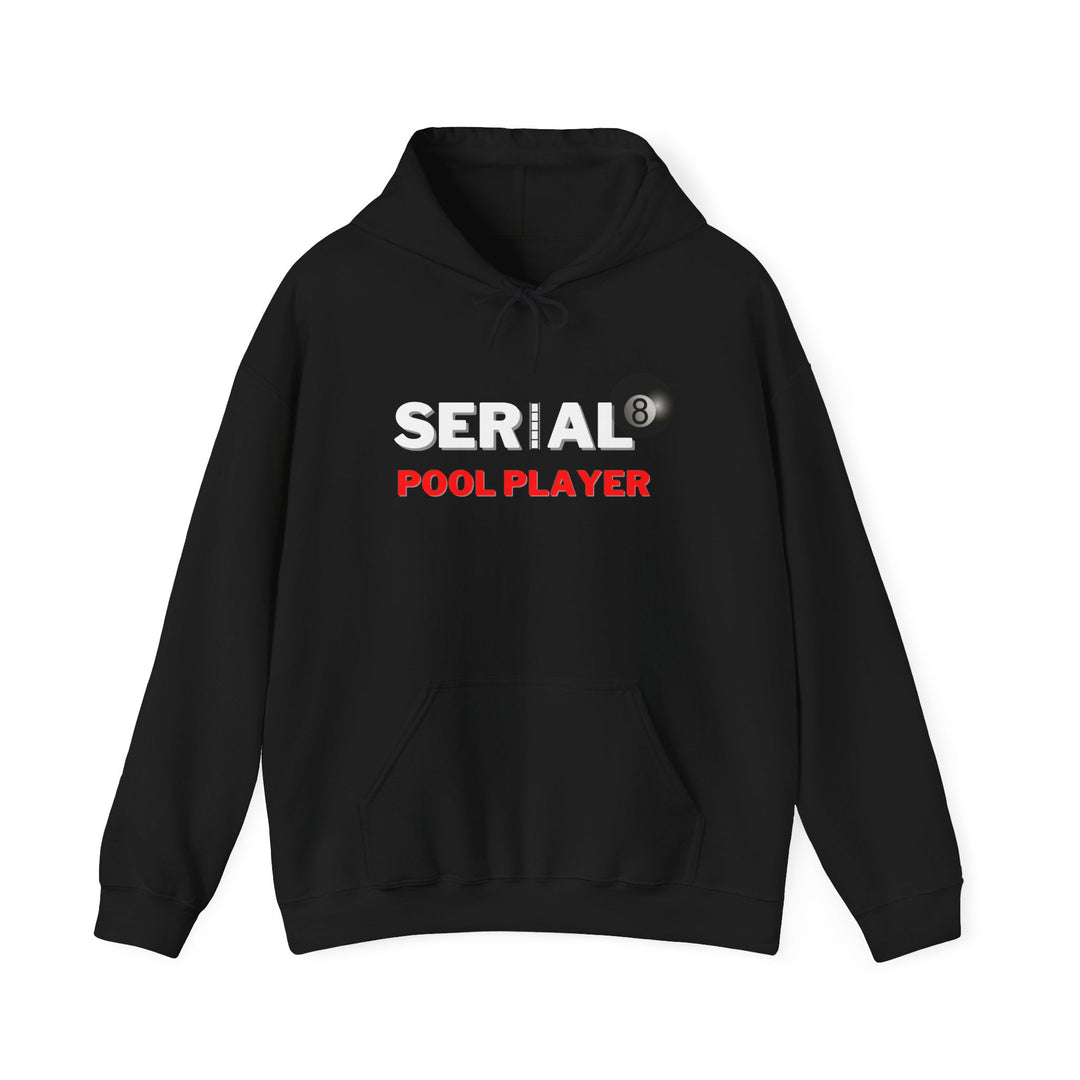 Serial Pool Player - 8 Ball - Unisex Pullover Hoodie - BFLY BILLIARDS
