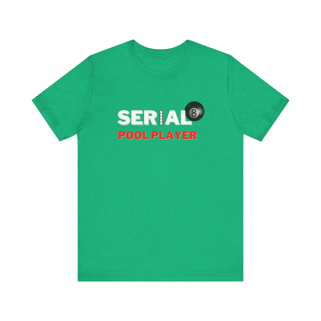 Serial Pool Player - 8 Ball - Unisex Softstyle Tee - BFLY BILLIARDS