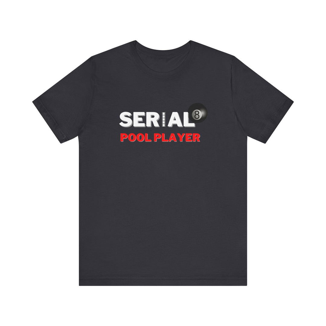 Serial Pool Player - 8 Ball - Unisex Softstyle Tee - BFLY BILLIARDS