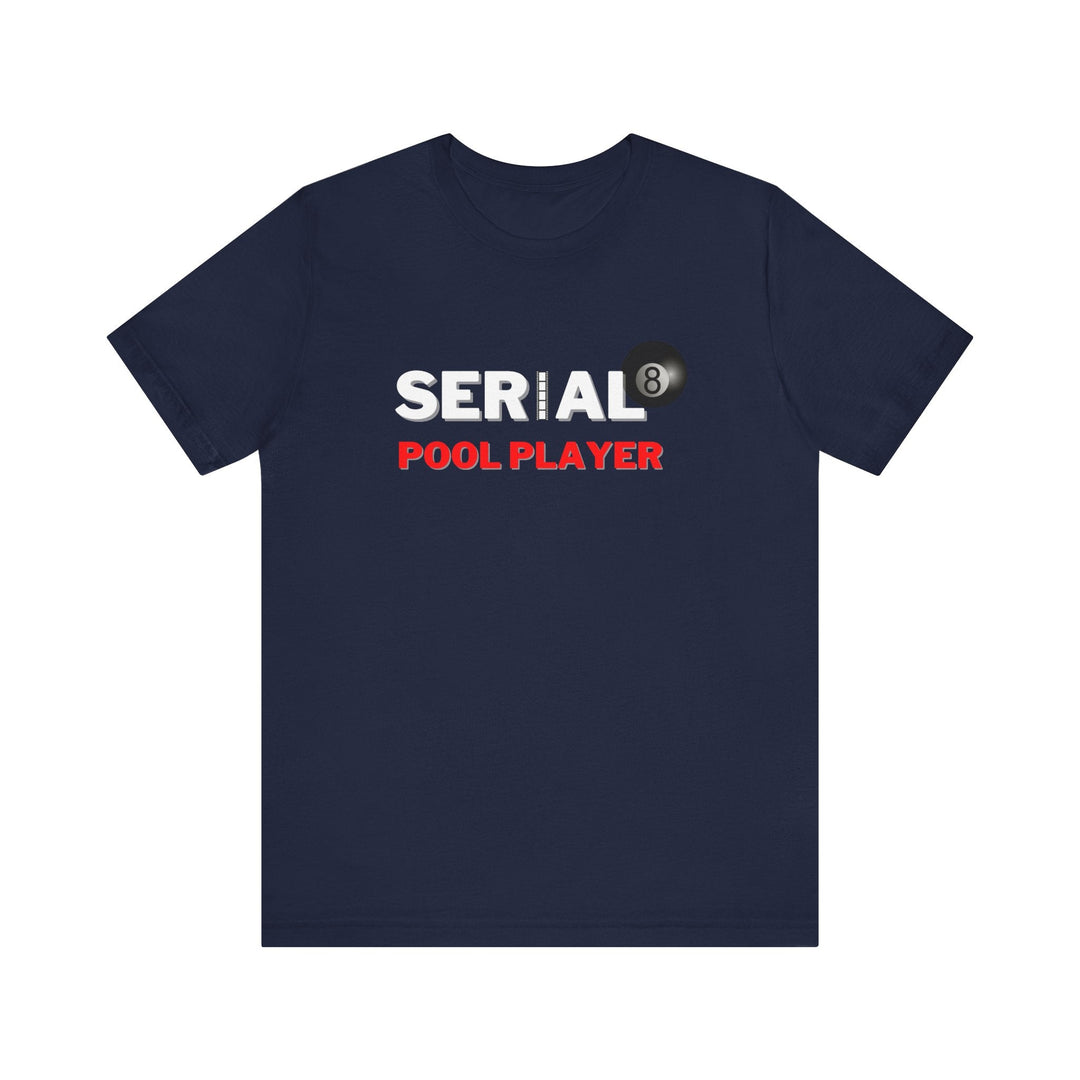 Serial Pool Player - 8 Ball - Unisex Softstyle Tee - BFLY BILLIARDS